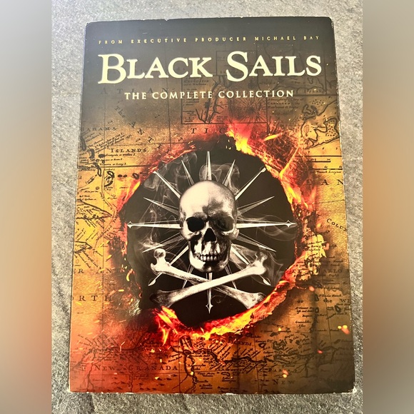 BLACK SAILS The Complete Collection 4 Seasons 12 DVDS - Picture 1 of 3